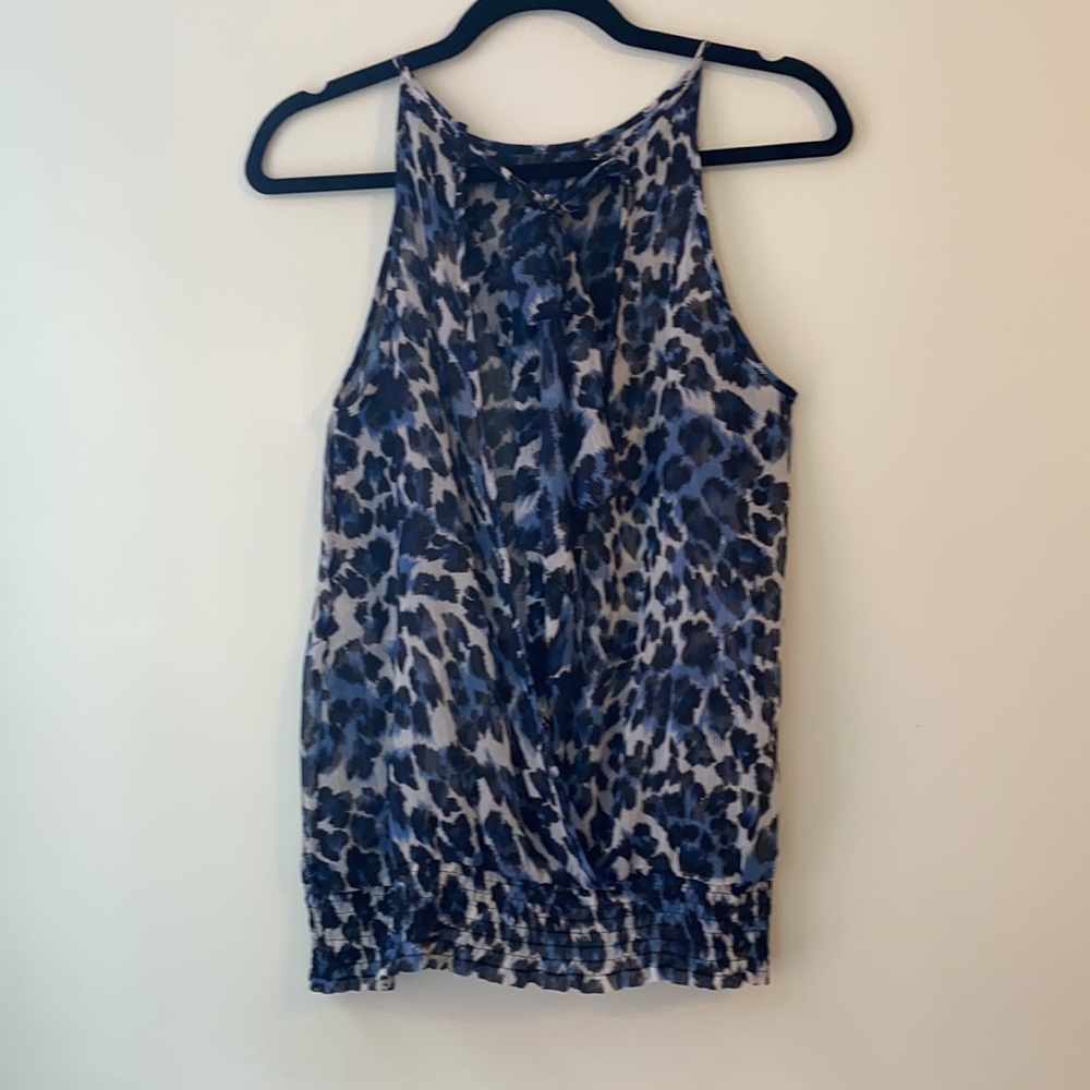 Leopard-Print Open-Back Halter - Picture 3 of 5